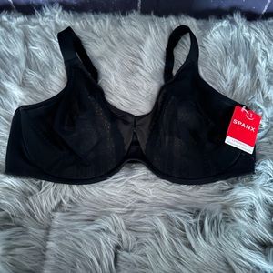 Size 38D Spanx Illusion Lace Minimizer Bra